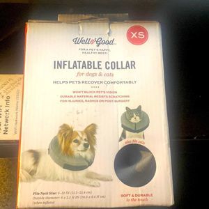 Well & Good Inflatable Collar for Dogs and Cats